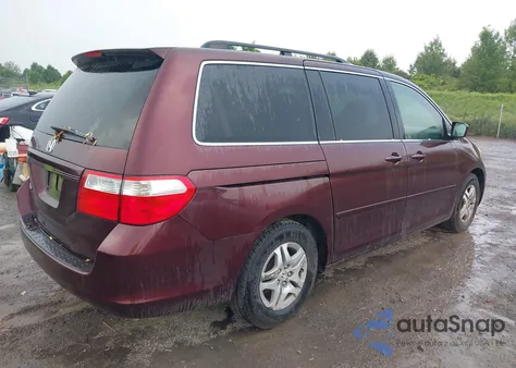 2007 Honda Odyssey Ex from USA, damaged, VIN 5FNRL38407B057169
